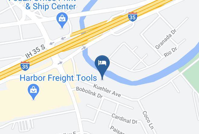 Texas River Haus Map