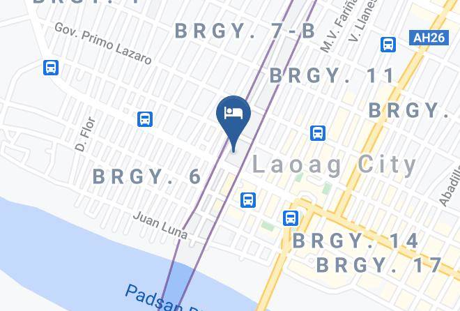 Texicano Hotel & Restaurant Map