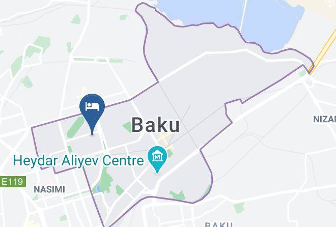 Baki - Teymur Mini Hotel Maps