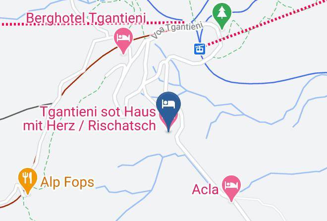 Albula - Tgantieni Sot Haus Mit Herz Rischatsch Maps