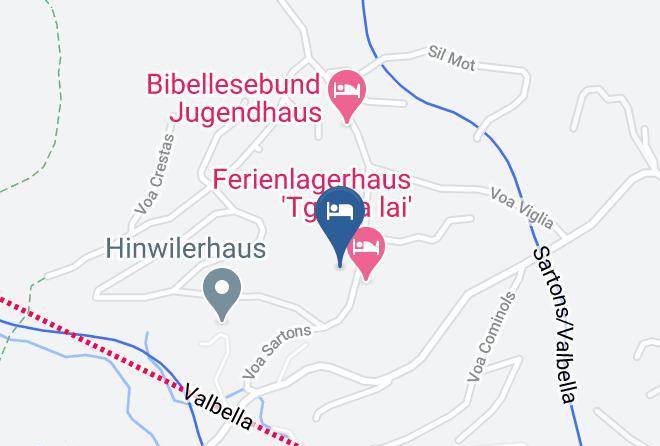 Albula - Tgiesa Tgavalot Maps