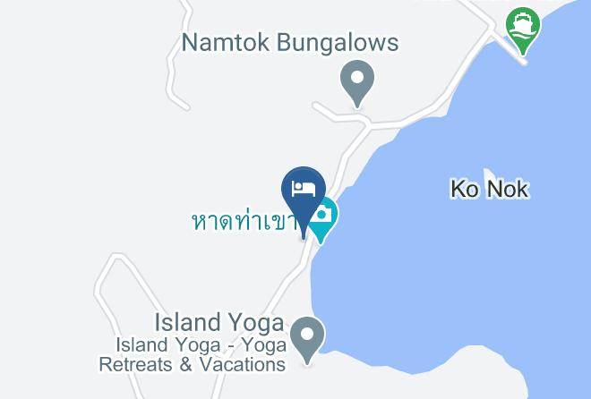 Amphoe Ko Yao - Tha Khao Bay View Restaurant Maps