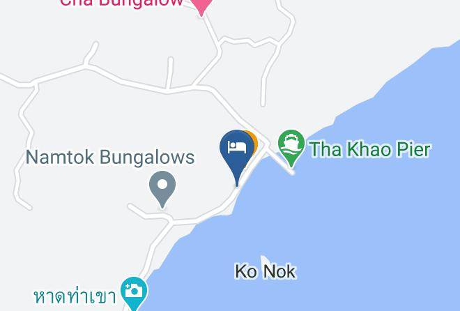 Amphoe Ko Yao - Tha Khao Pier Bungalow Maps