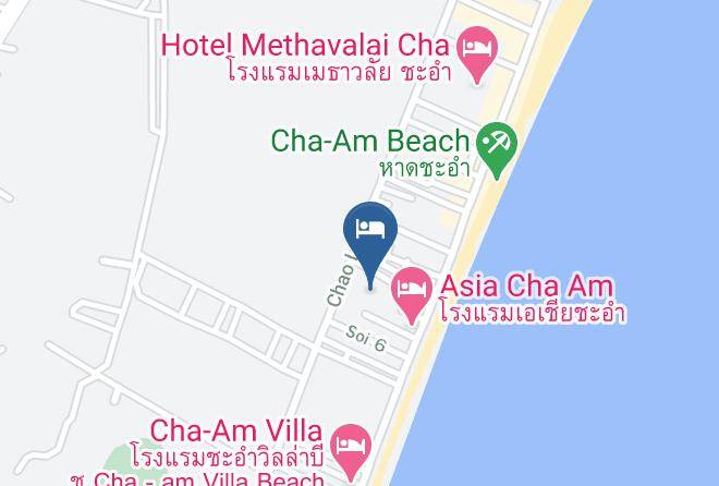 Amphoe Cha Am - Tha Lay Chaam Maps
