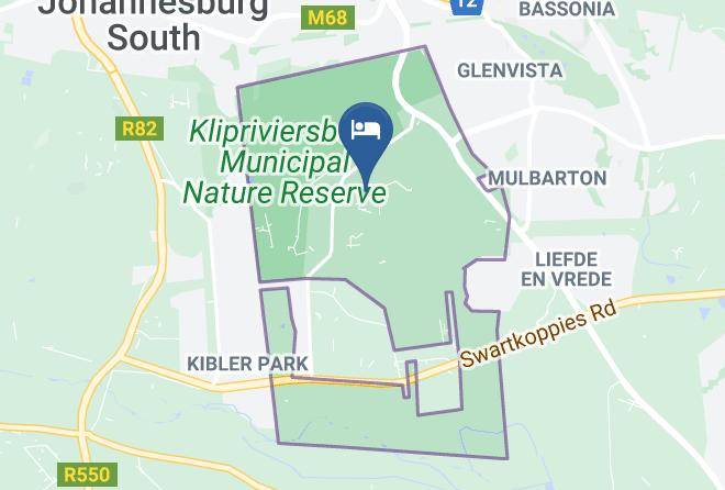 City Of Johannesburg - Thaba Eco Hotel Maps