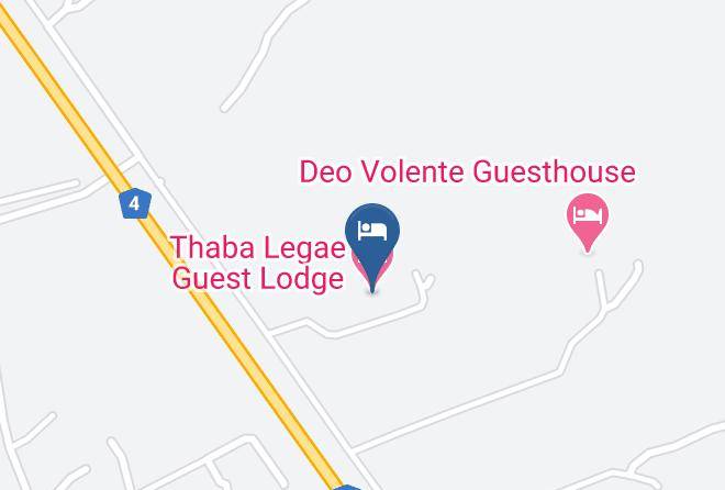 Bojanala - Thaba Legae Guest Lodge Maps
