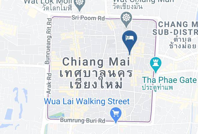 Amphoe Mueang Chiang Mai - Thai Akara Lanna Boutique Hotel Maps