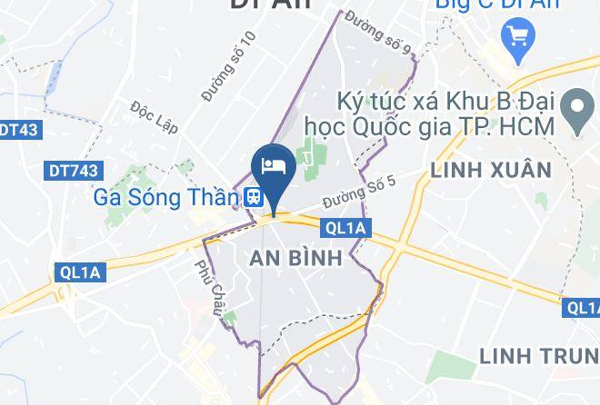 Di An - Thai Binh Duong 2 Hotel Maps
