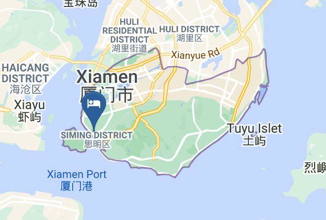 Xiamen - Thai Valley Hotel Xiamen Maps