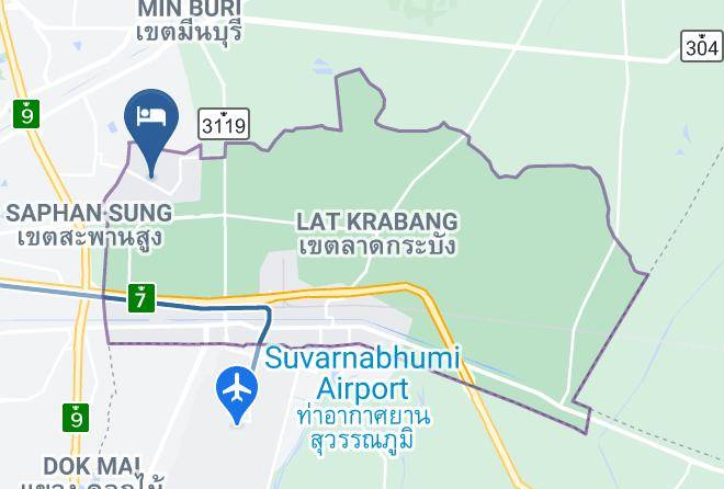 Lat Krabang District - Thai Lam Resort Maps