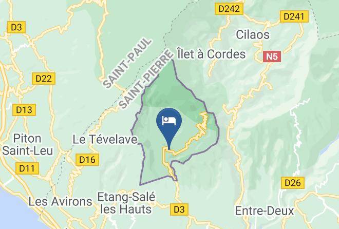 Saint Louis - Thais Habitation Cantamerle Maps