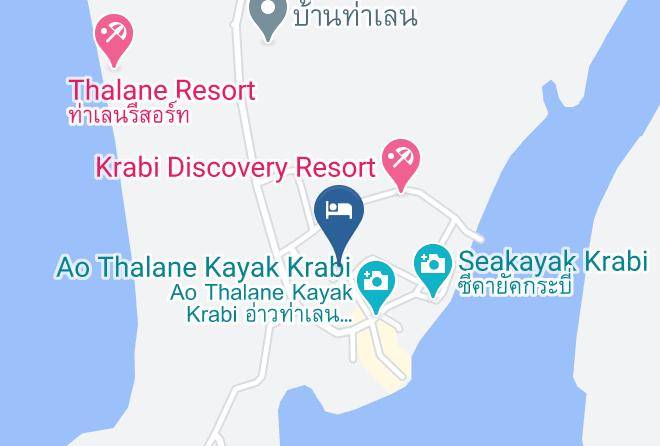 Mueang Krabi District - Thalane Palm Paradise Resort Maps