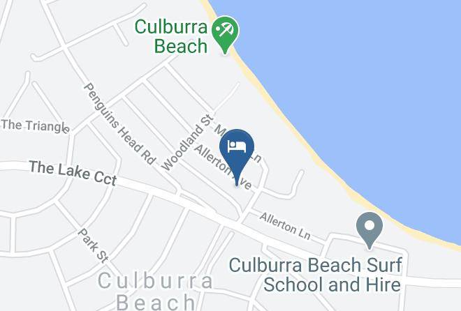 Shoalhaven - Thalassa At Culburra Beach Professional Holiday Homes Maps