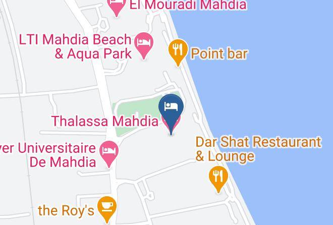 Tunisia - Thalassa Mahdia Maps