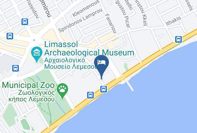 Limassol - Thalassa Sea View Suite Maps