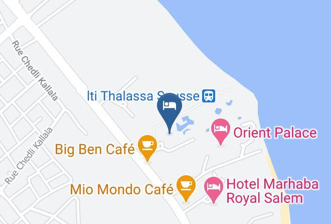 Tunisia - Thalassa Sousse Maps