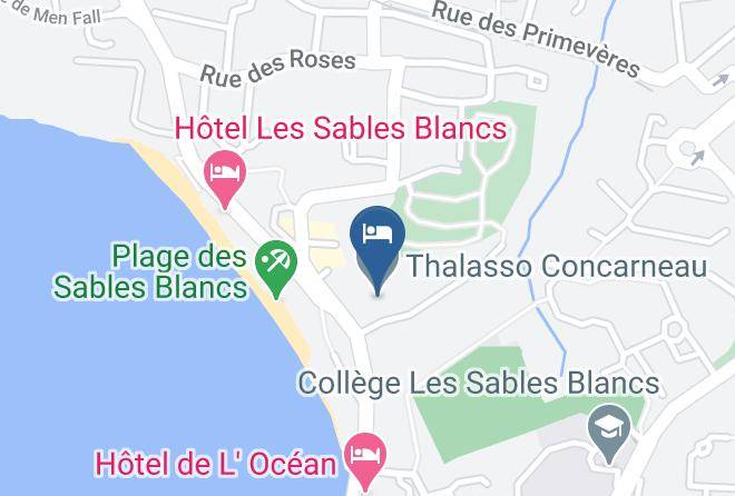 Finistere - Thalasso Concarneau Maps