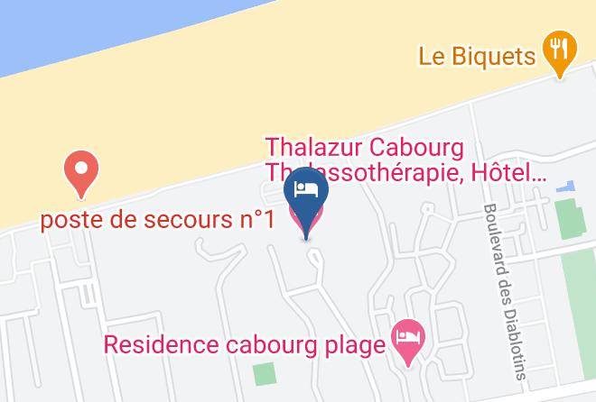 Calvados - Thalazur Cabourg Thalassotherapie Hotel & Spa Maps