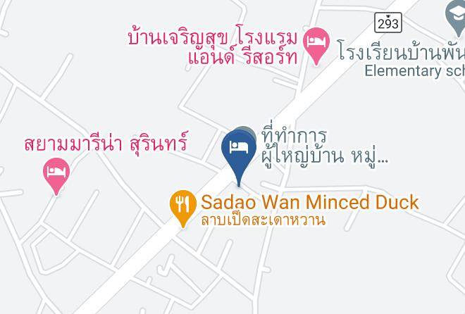Amphoe Mueang Surin - Thananda Resort Maps