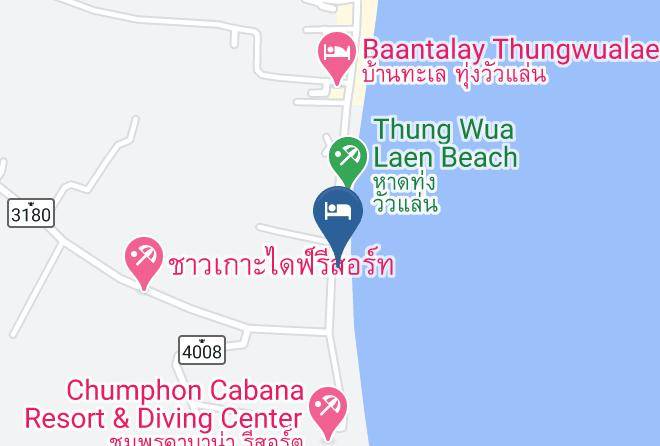 Amphoe Pathio - Thananya Resort Maps