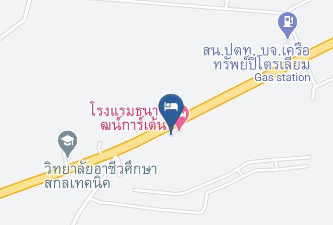 Amphoe Sawang Daen Din - Thanawat Garden Hotel Maps