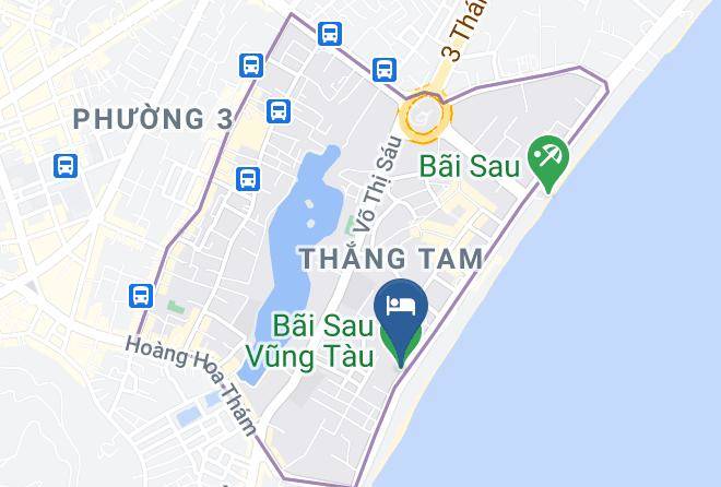 Vung Tau - Thang Mui Hotel & Resort Maps