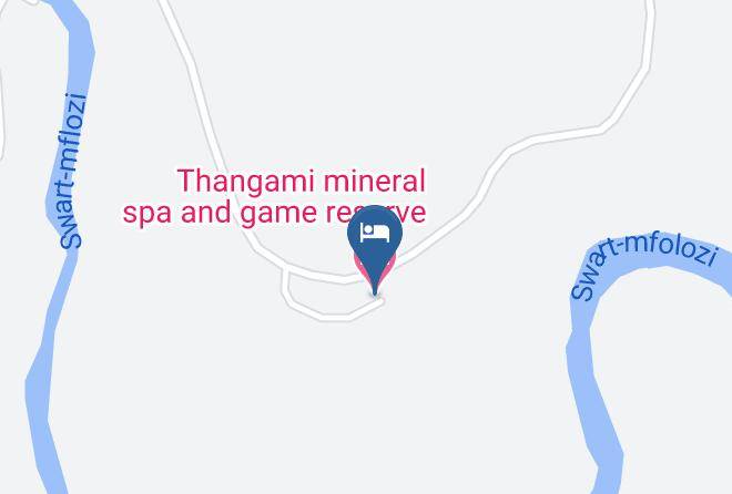 Thangami Mineral Spa And Game Reserve Map