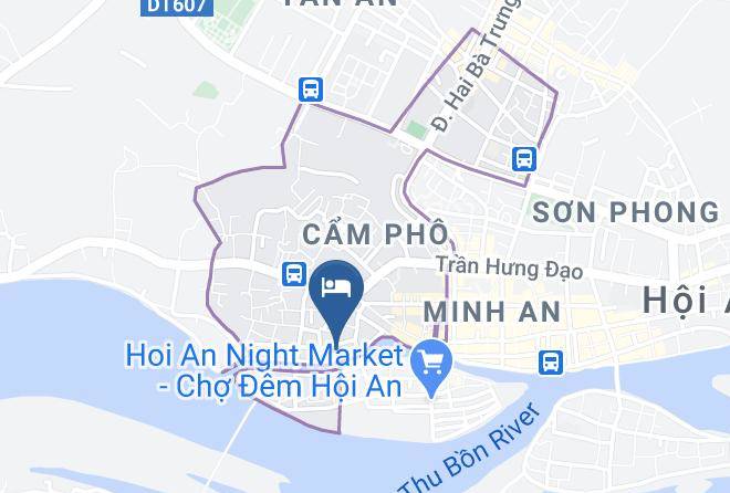 Hi An - Thanh Binh Riverside Hotel Maps