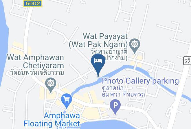 Amphoe Amphawa - Thanicha Resort Amphawa Maps