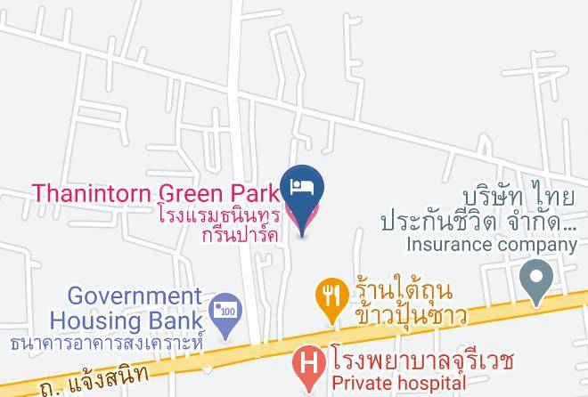 Amphoe Mueang Roi Et - Thanintorn Green Park Hotel Maps