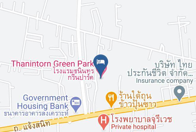 Amphoe Mueang Roi Et - Thanintorn Greenpark Maps