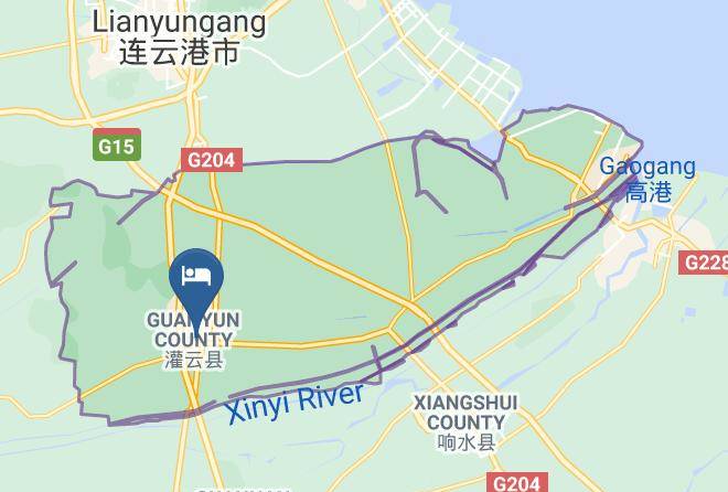 Lianyungang - Thank Express Hotel Maps