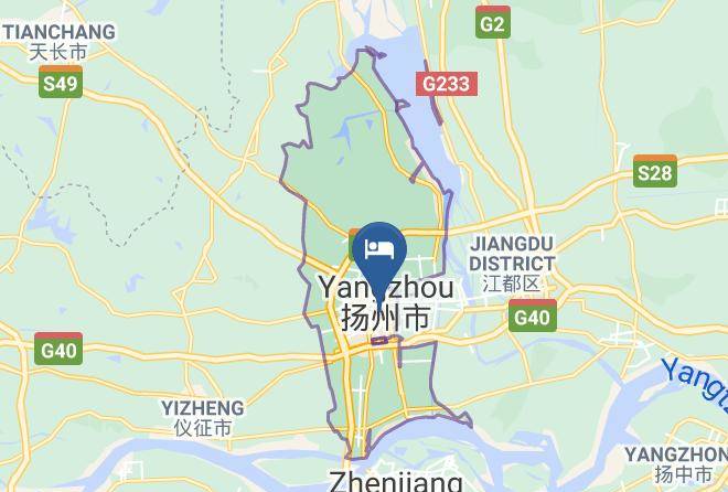 Yangzhou - Thank Express Hotel Maps