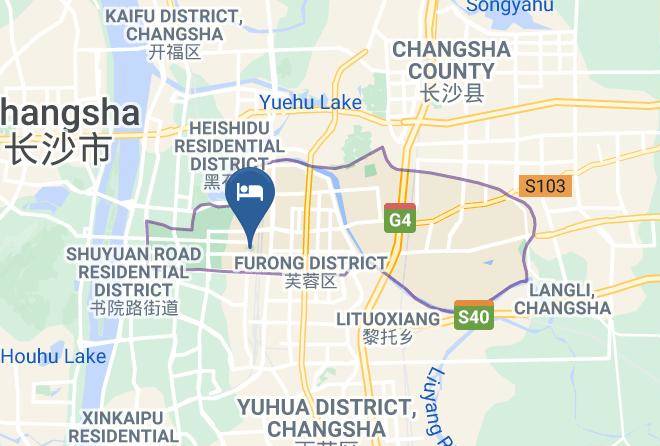 Changsha - Thank U Hotel Maps