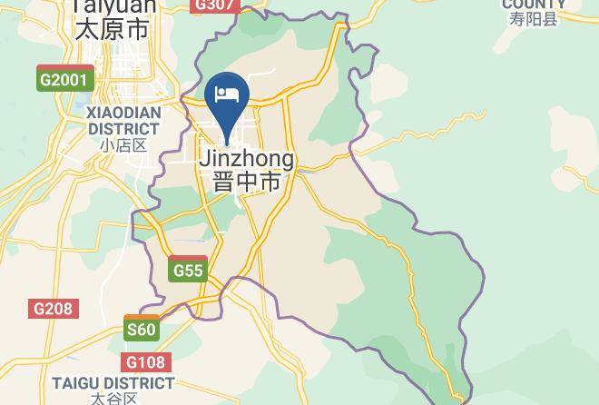 Jinzhong - Thank U Hotel Maps