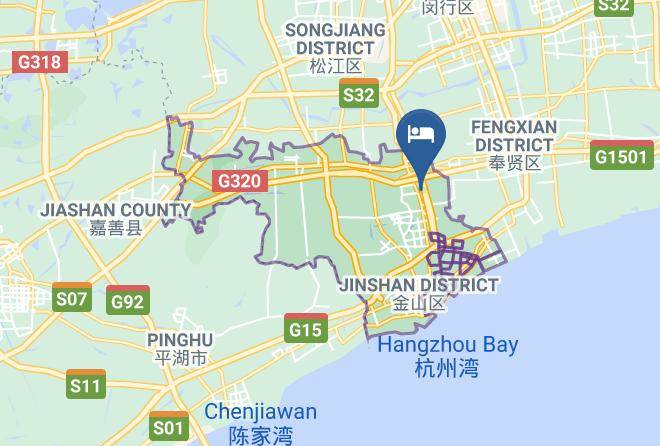 Jinshan District - Thank U Select Hotel Maps