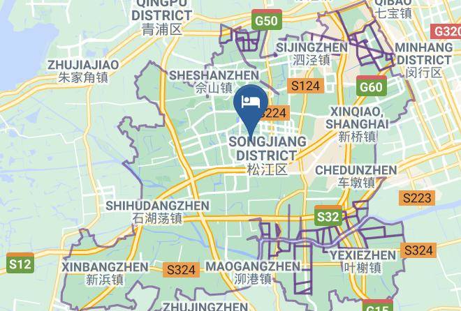 Songjiang District - Thank You Express Hotel Maps