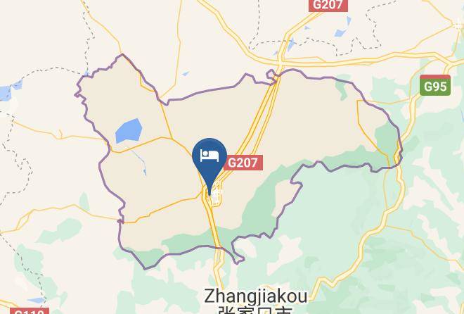 Zhangjiakou - Thank You Express Hotel Maps