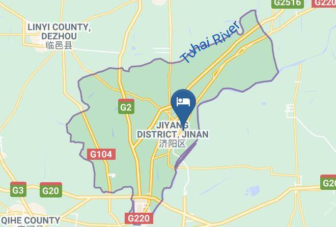 Ji Nan - Thank You Hotel Jinan Jiyang Maps
