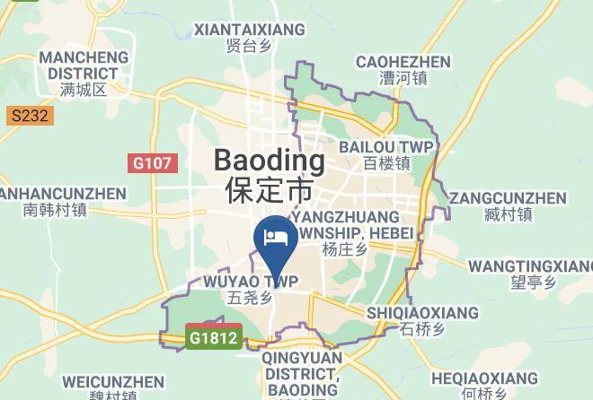 Baoding - Thank You Inn Baoding South Second Ring Road Maps