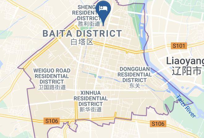 Liaoyang - Thanks Hotel Maps