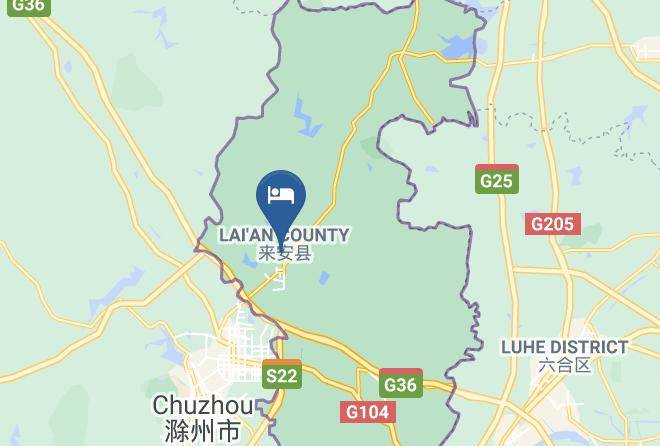 Chuzhou - Thankyou Chain Hotel Maps