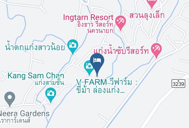 Amphoe Mueang Nakhon Nayok - Thannam River Resort Maps
