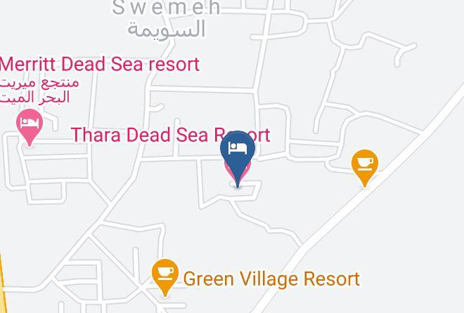 Al Shunah Janubiyah - Thara Dead Sea Resort Maps