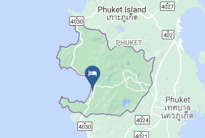 Thara Patong Beach Resort & Spa Map