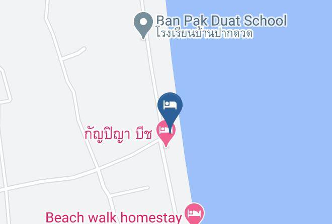 Amphoe Tha Sala - Tharadol Beach Resort Maps