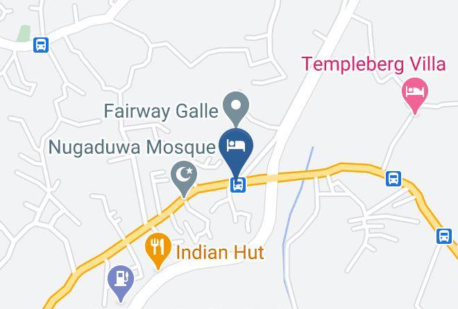 Galle - Tharusha Holiday Inn Maps