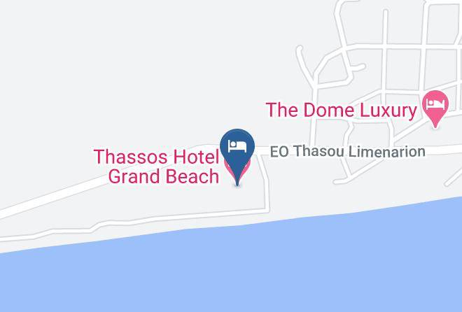 Thasos - Thassos Hotel Grand Beach Maps