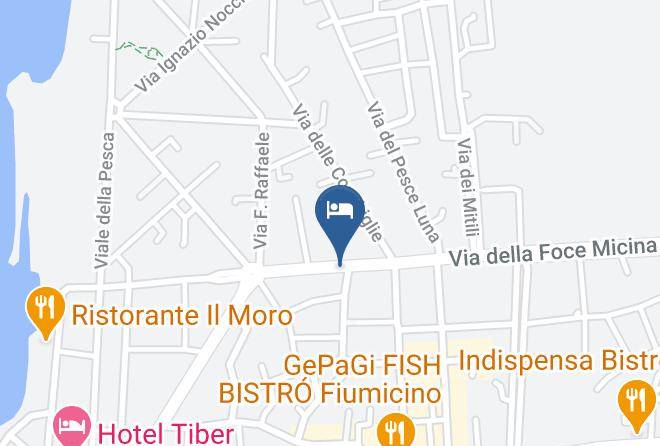 That's Amore Fiumicino Map