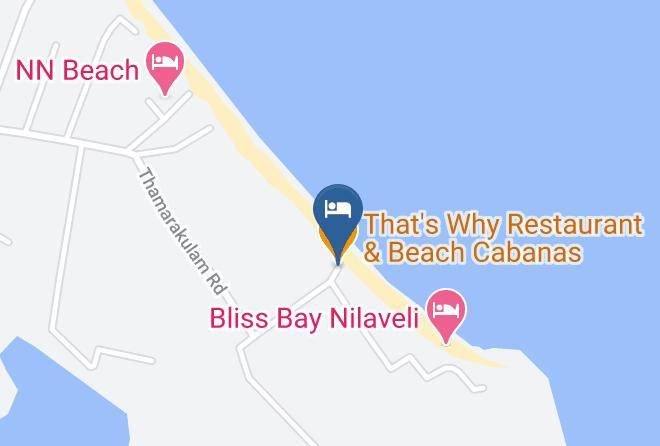 Trincomalee - That's Why Restaurant & Beach Cabanas Maps